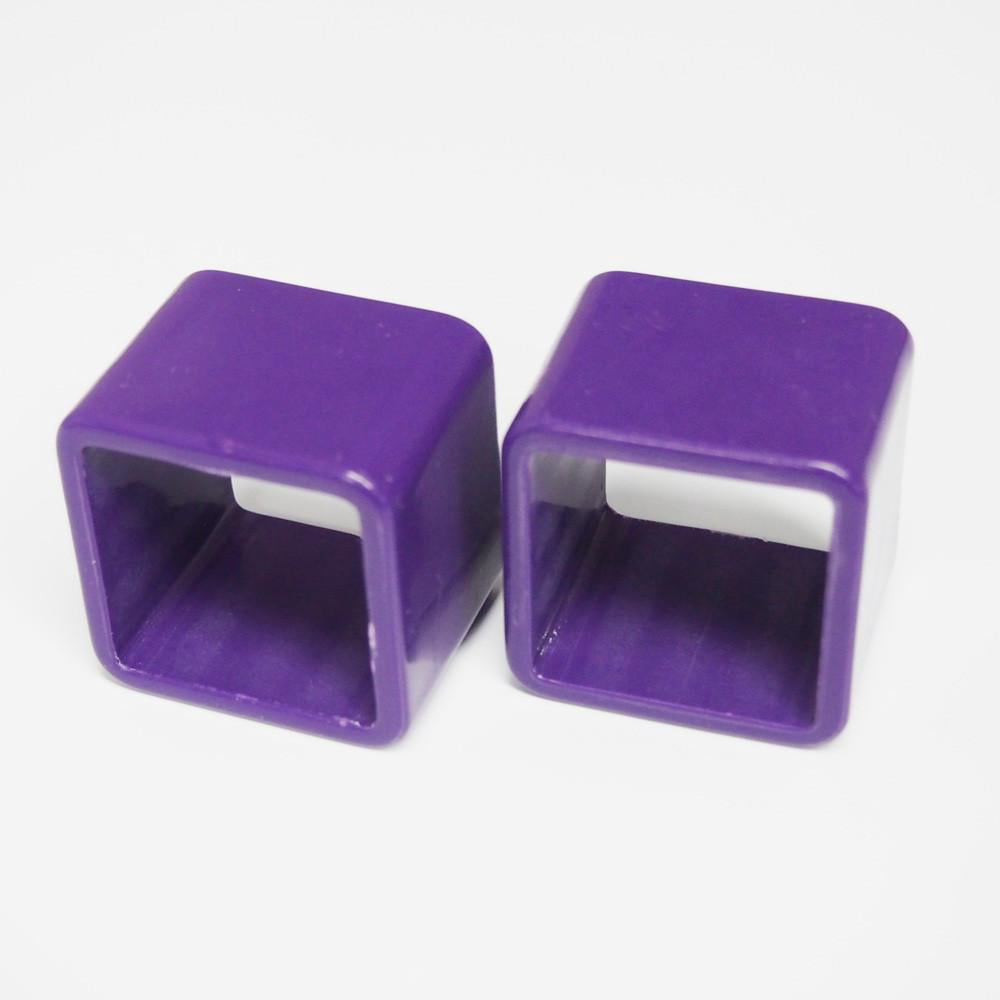 Plastic Ring Napkin Holder, Square, 6Piece, Purple
