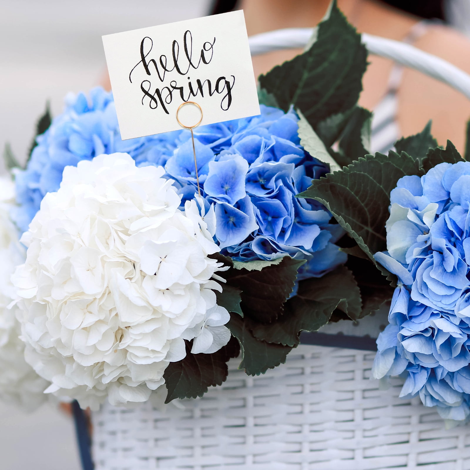 20 Pcs Flower Sign Card Holder Gift Card Floral Picks Floral Cards