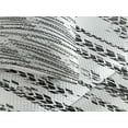 thumbnail image 3 of Ambesonne Abstract Quilted Coverlet 3 Pcs, Grunge Theme Tire Tracks, Queen Size, White and Charcoal Grey, 3 of 4