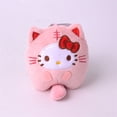 thumbnail image 5 of LLavero de juguete de peluche de tigre pequeño Sanrio japonés, colgante de muñeca de peluche, monstruo de pez, Kuromi Melody Cinnamoroll, regalo de Navidad, 5 of 5