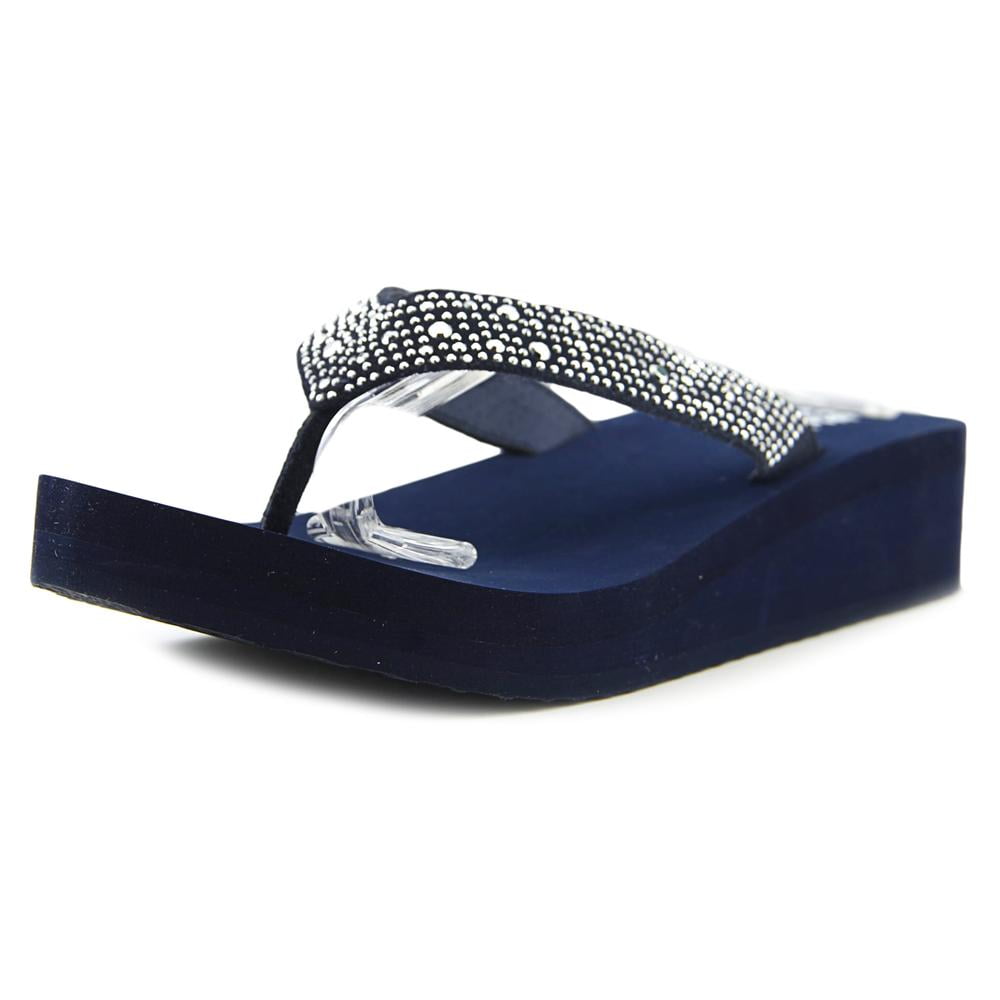 yellow box navy flip flops