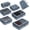 Gray, variant on WANDF 7 Set Compression Packing Cubes Travel Accessories,Tear-Resistant Luggage Packing Organizers with Number Icon, Machine Washable Suitcase Packing Cubes for Travel,Airplane,Camping(Red Bag)
