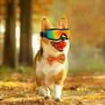 thumbnail image 4 of Pink Pet Goggles Small, UV Protection Sunglasses for Cats 1 Pack, Windproof Eye Wear with Adjustable Strap, Cute Outdoor Glasses for Puppies 4.1x1.8 Inch, 4 of 8