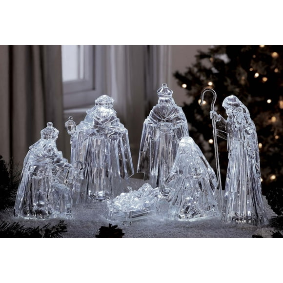 Icy Craft Grand Ensemble de Six Pièces Nativity