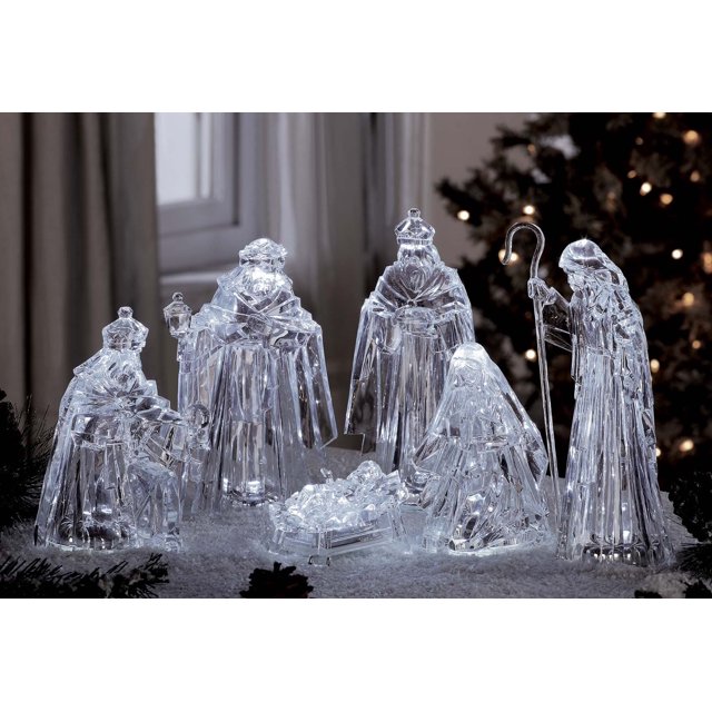 Icy Craft Grand Ensemble de Six Pièces Nativity
