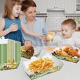 thumbnail image 5 of Yangka Kitchen 60pcs Dinosaur Theme Paper Food Trays, Disposable Fry Boxes Snack Containers for Party Serving, Sturdy Food Grade Holiday Gathering Supplies, 5 of 9