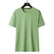 thumbnail image 4 of Camiseta de seda de hielo con texto y logotipo personalizado para hombre y mujer, camisa de cuello redondo de talla grande para parejas, verano gordo 8XL, 2023, 4 of 5
