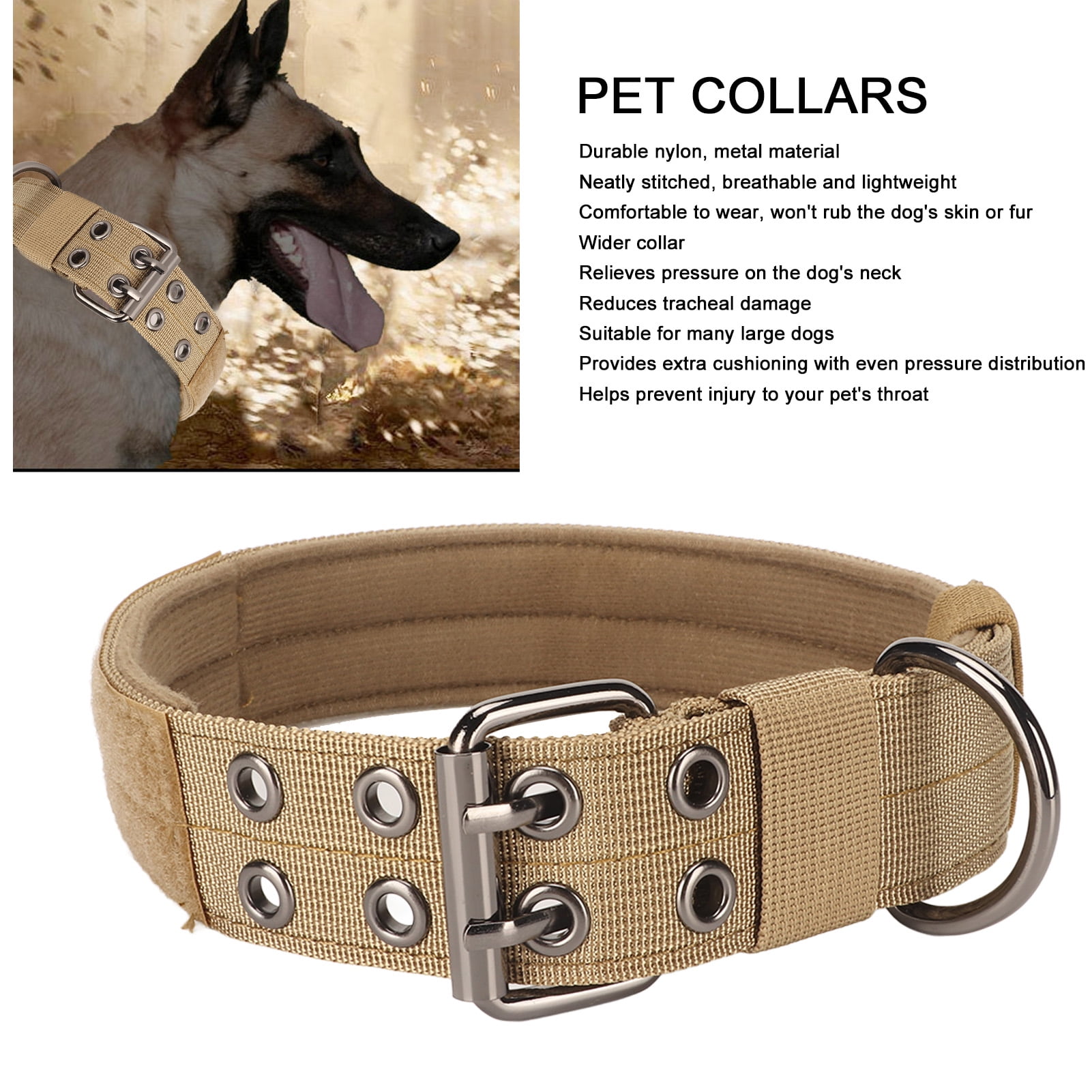 Designer Dogs Collar Cute Dog Collars For Girl Female Small Medium Large Dogs Adjustable Nylon Collars Soft Padded Dog Collar Training Collar Dog Shock Collar COB XL Walmart
