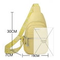 thumbnail image 3 of Handbags for Womens Xhshgfbi,Large Capacity Backpack Bag Can Be Linked With USB Data Cable Messenger Bag Casual Chest Bag Female Black Bag, 3 of 4