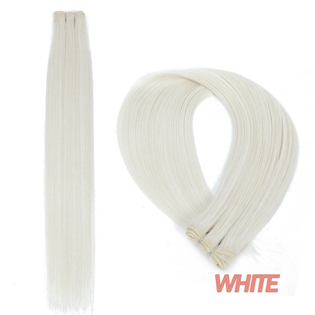 Typpkmm Extensiones De Cabello SintéTico Natural Yaki 150g