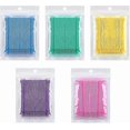 thumbnail image 1 of Jinxiu Micro Applicator Brush Disposable Applicators Micro Mascara Brushes For Eyelash Extension 5 Color(500pcs) Banmo, 1 of 5