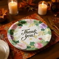 thumbnail image 4 of 10-Piece Thanksgiving Paper Plates Set, Disposable Fall Harvest Party Supplies for Dinner Decor, Holiday Tableware for BBQ Picnic(B), 4 of 4