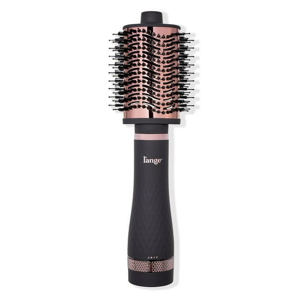 Serie Multivolumen L'ANGE Hair | Cepillo Secador Intercambiable 2 en 1 | (Negro - Ovalado 75 mm)