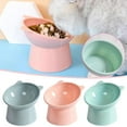 thumbnail image 3 of Comedero para gatos antivómitos, elevado, ergonómico, inclinado y práctico, D8W2, 3 of 8