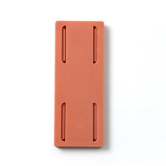 EZLIFE Wall Mount Plug Fixer Self Adhesive Socket Power Strip Insert Holder Punch Fr ч■V6P2