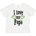 thumbnail image 3 of Inktastic I Love My Papa Hearts Boys or Girls Toddler T-Shirt, 3 of 5