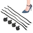 thumbnail image 4 of Talons Hauts Détachables, Noir Mat Matériel PU Collant Ferme Couture Talons Libres Sangles de Chaussures pour un Usage Quotidien, 4 of 8