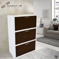 thumbnail image 2 of Hogare Mueble Zapatero Moderno Blanco Parota Hogare Mueble Zapatero De Madera, 2 of 8