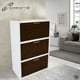 thumbnail image 2 of Hogare Mueble Zapatero Moderno Blanco Parota Hogare Mueble Zapatero De Madera, 2 of 8