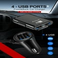thumbnail image 4 of Stay Powered Up! 4 USB Car Charger with QC3.0 Charging for All Your Road Trips Car Accessory, 4 of 6