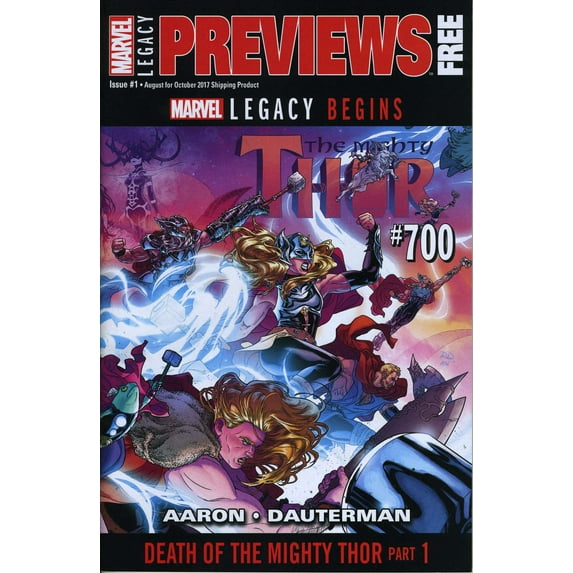 Marvel Previews (4th Series) #1 VF ; Marvel Comic Book