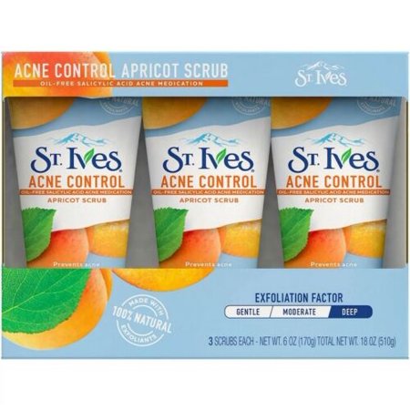 Acne Control Apricot Scrub (6 oz., 3 pk.)