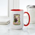 thumbnail image 4 of CafePress - Easter Egg Cookies Pitbull Large Mug - 15 oz Ceramic Large White Nolvety Mug, 4 of 4