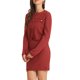 thumbnail image 4 of Conjunto Casual de 2 Piezas INSPIRE CHIC para Mujer, Chaqueta Corto de Suéter Elástico y Falda, Talla XS, Rojo, 4 of 6