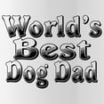 thumbnail image 2 of CafePress - WORLDS BEST Dog Dad Stainless Water Bottle 1 - Stainless Steel Water Bottle, Sports Bottle, 1.0L, 2 of 5