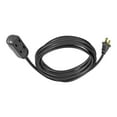 Shop Hyper Tough 12FT 16AWG 2 Prong Black Indoor Use Household