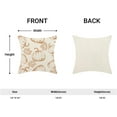 thumbnail image 2 of Fall Decor Pillow Covers 18x18 Set of 2 Fall Orange Pumpkin Maple Leaves Throw Pillow Covers Outdoor Fall Thanksgiving Decorations for Home Autumn Decorative Cushion Covers for Couch Sofa, 2 of 6