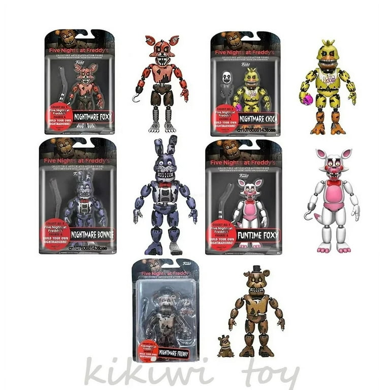A Nightmare Freddy SPAWN COM フィギュア 訳あり品 Adventure Game Fnaf Figures Nightmare Freddy Bonnie Foxy