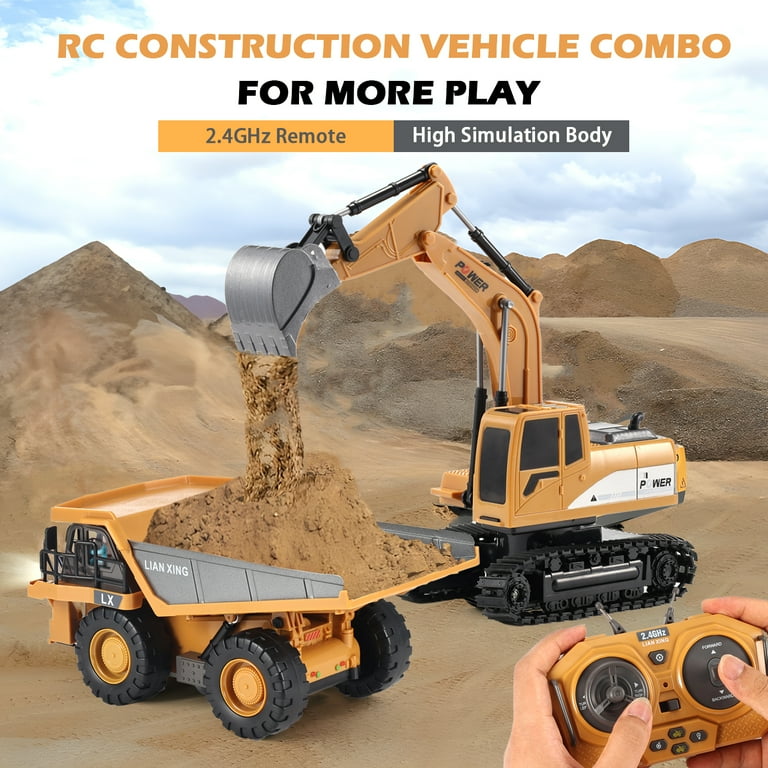 その他 Rc dump Amazon.com: ZRYYWAN 23IN Super Large 1/20 RC Dump Truck