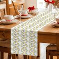 thumbnail image 4 of Table Runners 70 Inches Long Dress Scarves, Bees Floral Wreath Farmhouse Coffee/Dining/Kitchen Table Decor, Holiday Table Runner, Summer Farmhouse Flowers Spring 13x70 Inch, 4 of 8