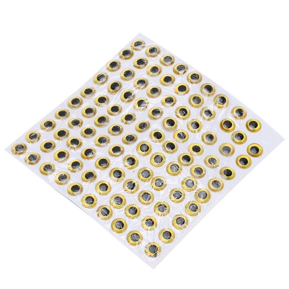 Simulation Fisheye Sticker, Fake Fisheye Not Easy To Drop Exquisite Lightweight Durable For Fishing Gold