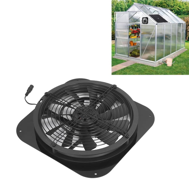 Extractor De Aire Solar, Instalación Simple, Ventilador De Ventilación Solar De 250 Mm De Diámetro, Alta Presión Para Cobertizos