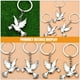 thumbnail image 4 of BRIGHTFUFU 3 uds llaveros en forma de paloma llavero decorativo llaveros estilo paloma, 4 of 7