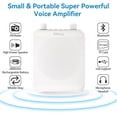 thumbnail image 2 of Amplificador de voz Giecy 30W para sistema PA, 2800 mAh, recargable, 2 of 9