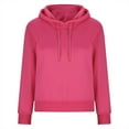 thumbnail image 3 of Timegard Hoodies for Women Fall Drawstring Sweatshirts Long Sleeve Drop Shoulder Comfy Pullover Tops, 3 of 5