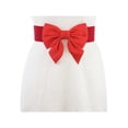 thumbnail image 4 of INSPIRE CHICWomen's Plus Size Elastic Wide Belt Dress Bowknot Waistband Decoration Fashion Versatile Belts 26.0-33.5" Red, 4 of 5