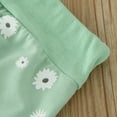 thumbnail image 6 of Kwasome Spring Outfits For Girls 2024 Baby Blanket Baby Print Flower Autumn Dinosaur Long Sleeve Pants Sleepwear Set Clothes Baby Clothes Girls 6-9 Months Green, 6 of 8