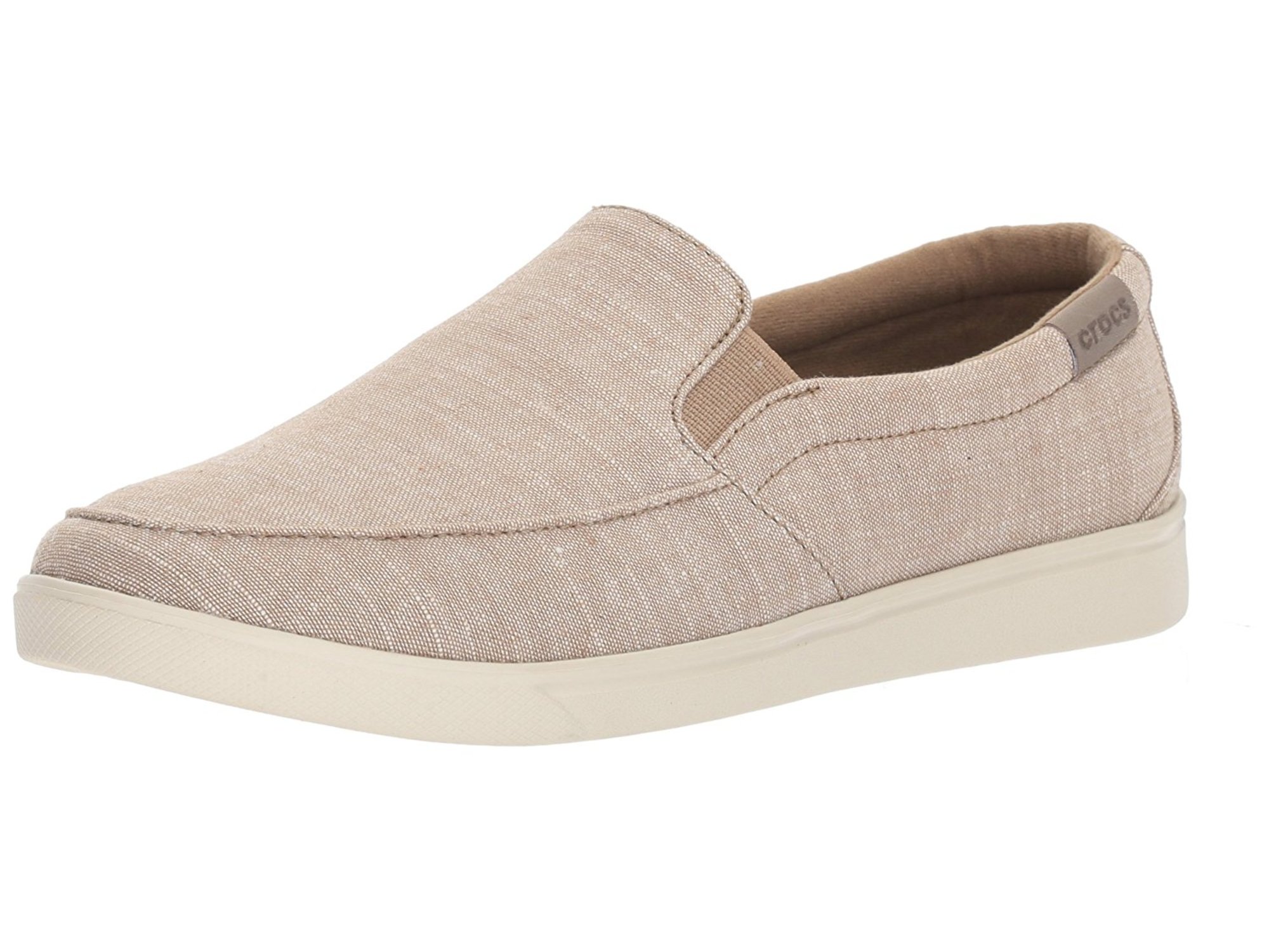 crocs canvas slip on womens