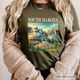 thumbnail image 5 of Majestic South Dakota State Mount Rushmore T-Shirt, Historic American Monument Travel Tee and Keepsake Souvenir, 5 of 8