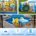thumbnail image 7 of Numjaw Pool Float Storage Bag, Pool Float Toy Storage Mesh Bag, Adjustable Pool Toy Hanging Mesh Organizer Net Bag for Water Inflatables Toys and Swimming Pool Accessories, 7 of 7