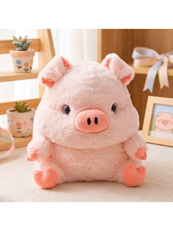 Plush Toy Stuffed Animals Soft Weighted Stuffed Animal Plushie, Cute Plushies Collectible with Keychain Plush Loop, Great Plush Bag Charm for Backpack