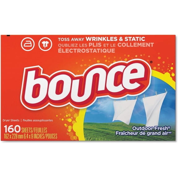 CSPP Fabric Softener Sheets, 160 Sheets per Box, 6/carton