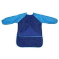 thumbnail image 4 of SPRING PARK Waterproof Children Long Sleeve Painting Feeding Clothes Smock Saliva Burp Apron, 4 of 6