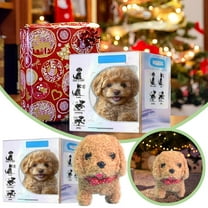 2025 New Robot Dog, Robot Puppy That Acts Like A Real Puppy, Nicoo - My Realistic Robotic Puppy, Nicco Robot Dog - Walking, Barking, Tail Wagging (Teddy)