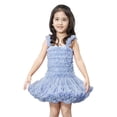 thumbnail image 5 of XFHLMJFF Girls Dress Baby Mesh Tulle Tutu Toddler Sleeveless Baby Rainbow Princess Party Frocks Leisure Sundress, 5 of 5
