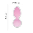 thumbnail image 3 of Wet Dreams Two Timer Vibrating Rechargeable Silicone Anal Plug, Magenta, 3 of 3